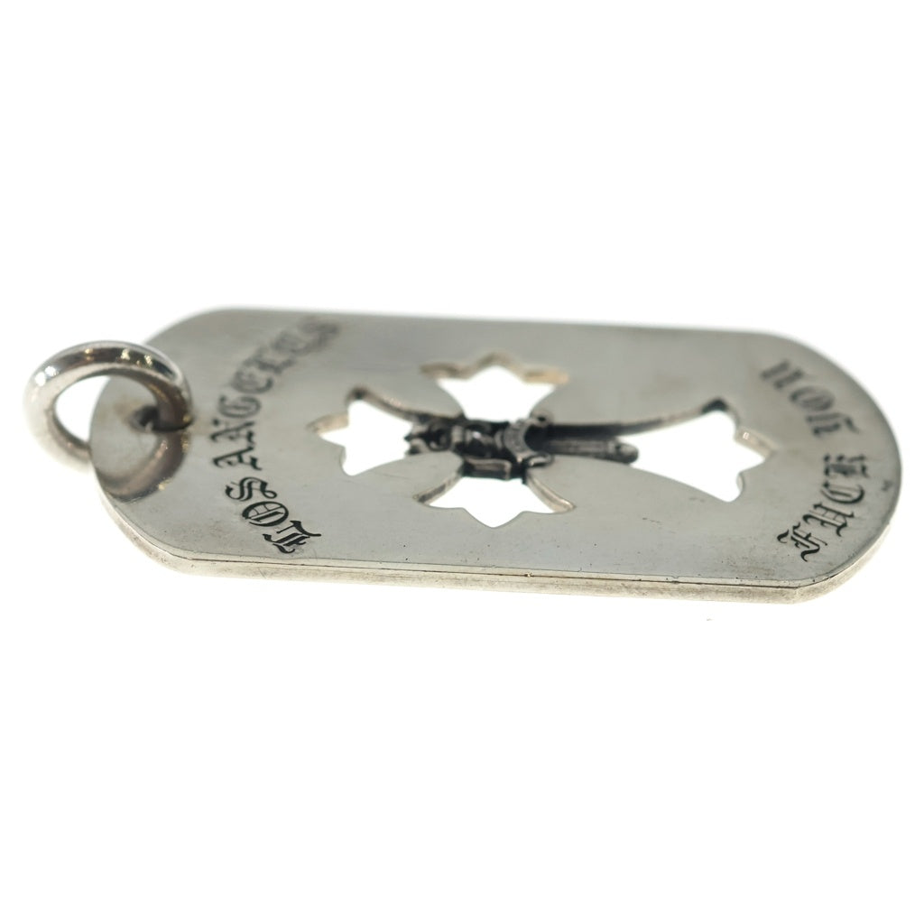 CHROME HEARTS(クロムハーツ) D TAG LRG LTD ラージドッグタグ LA限定ラージドッグタグネックレストップ