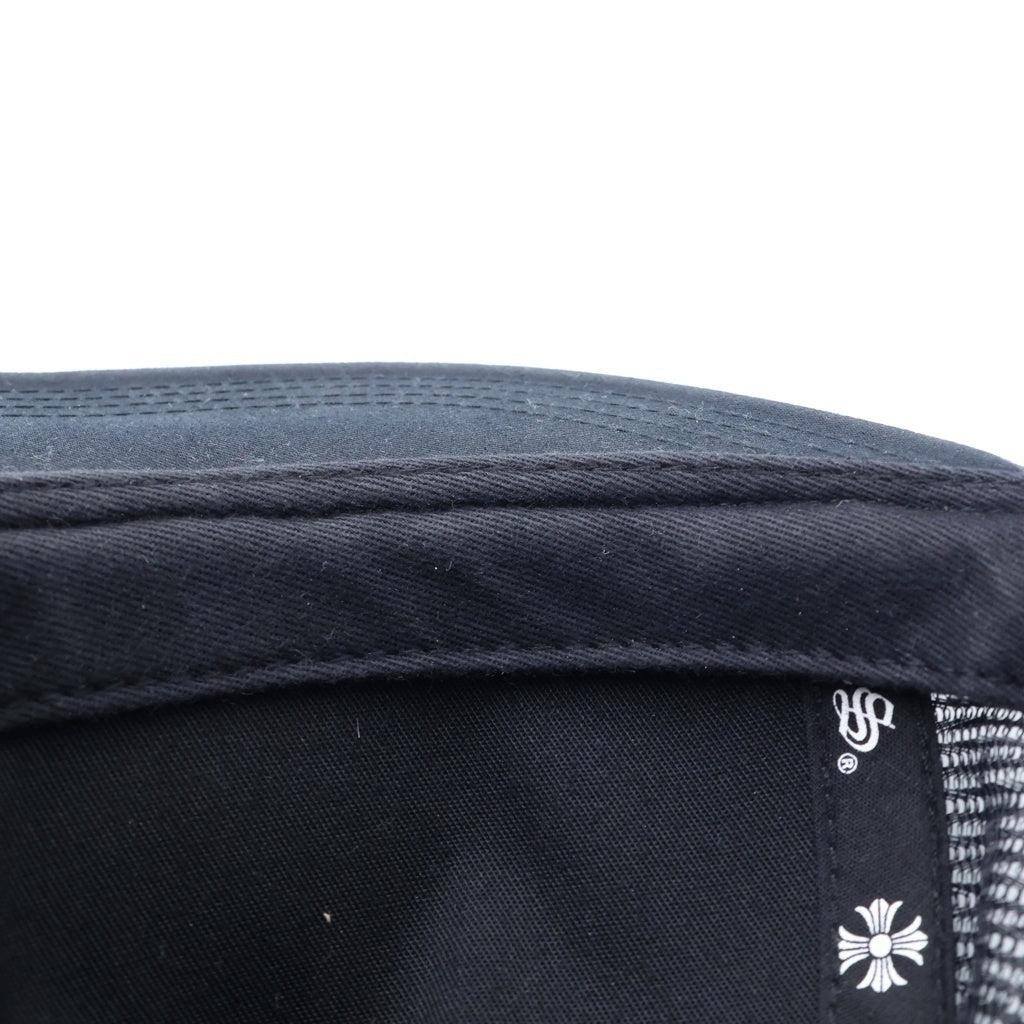 CHROME HEARTS(クロムハーツ) TRUCKER CAP トラッカーキャップ CHプラスパッチ クロスボール付 メッシュキャップ 帽子 ブラック