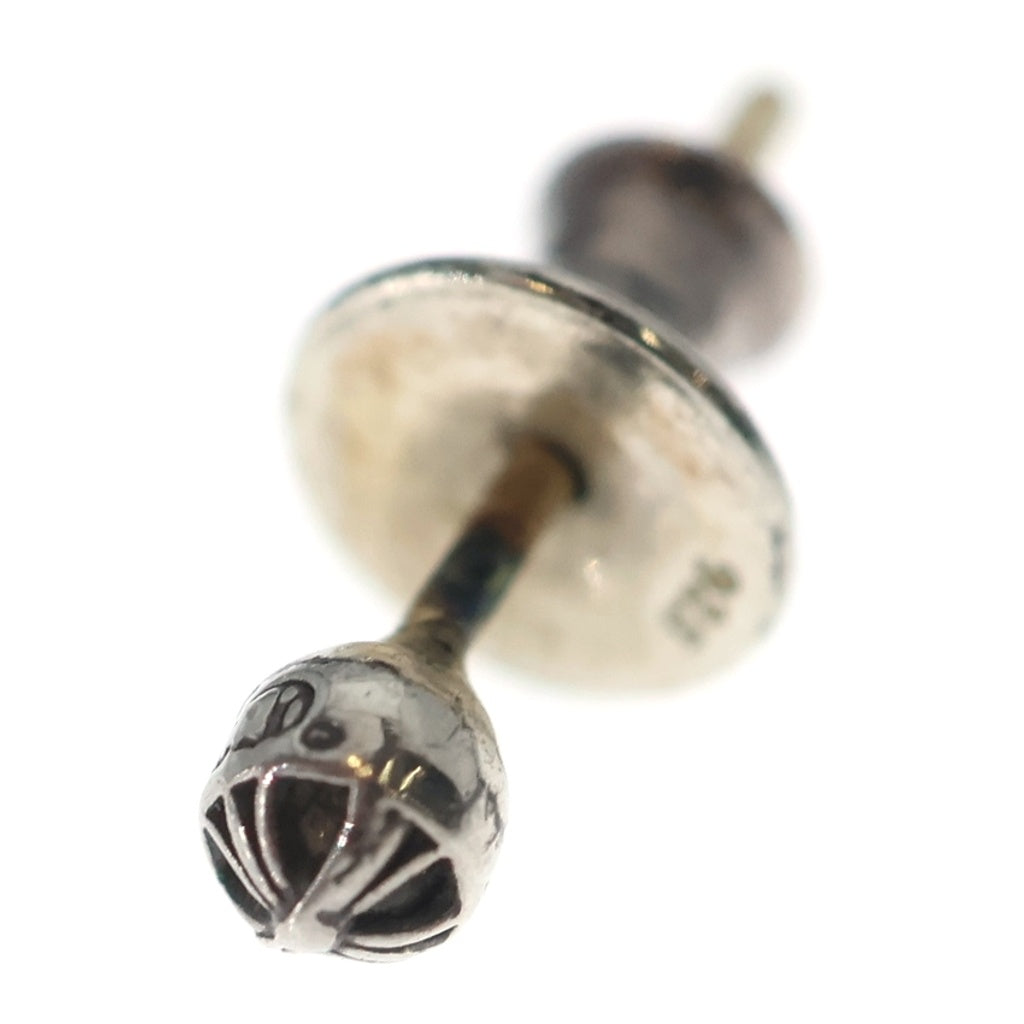 CHROME HEARTS(クロムハーツ) STUD CRS BALL MINI ミニクロスボールスタッド ピアス シルバー