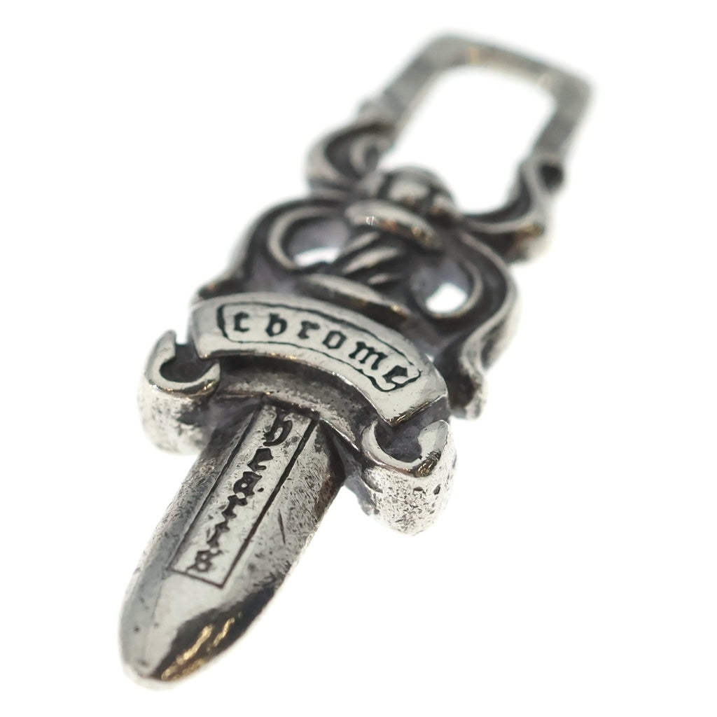 CHROME HEARTS(クロムハーツ) #5 DAGGER ZIP1 ダガージップ シルバーネックレストップ シルバー