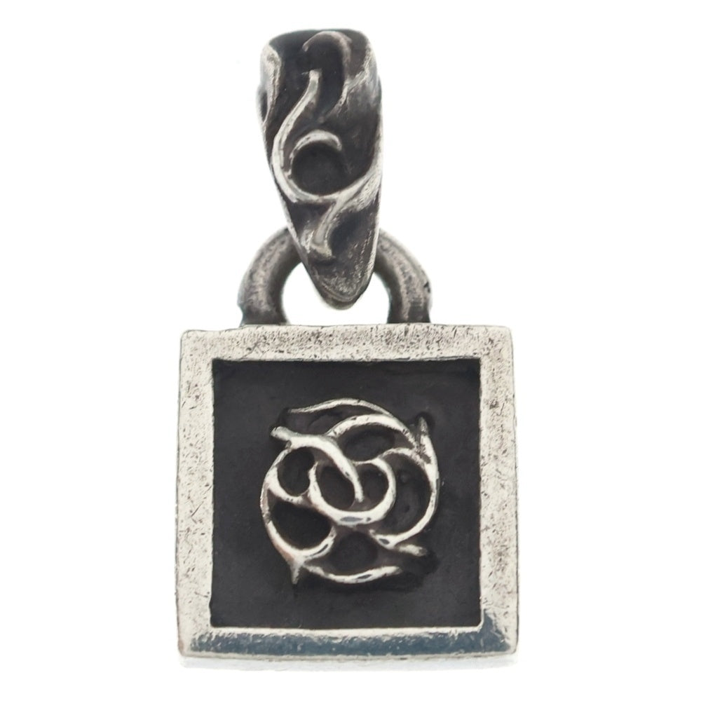 CHROME HEARTS(クロムハーツ) FRAMED FLRL フレームド フローラル チャーム ペンダントトップ シルバー