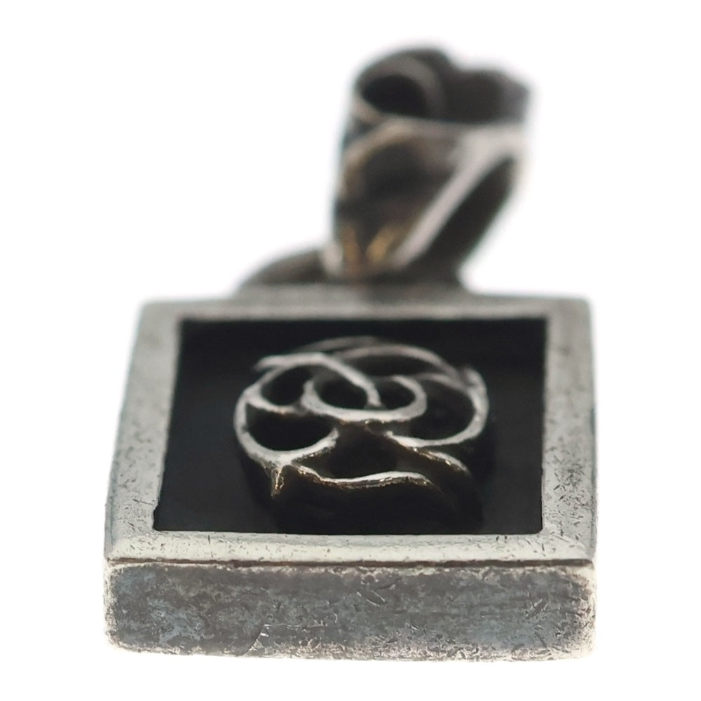 CHROME HEARTS(クロムハーツ) FRAMED FLRL フレームド フローラル チャーム ペンダントトップ シルバー