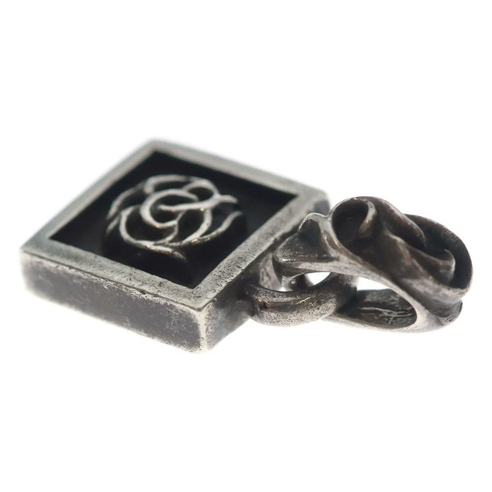 CHROME HEARTS(クロムハーツ) FRAMED FLRL フレームド フローラル チャーム ペンダントトップ シルバー