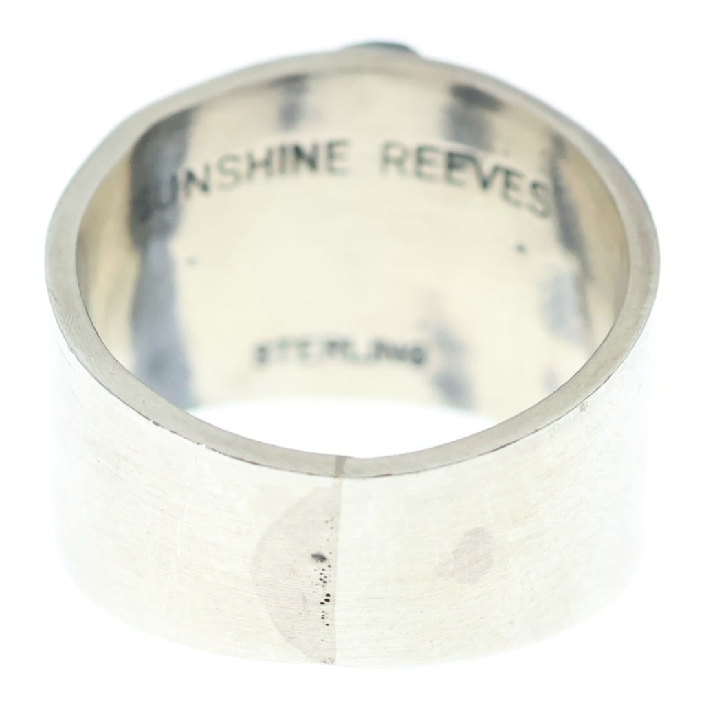 INDIAN JEWELRY(インディアンジュエリー) Sunshine Reeves サンシャインリーブス作 イーグルリング シルバー