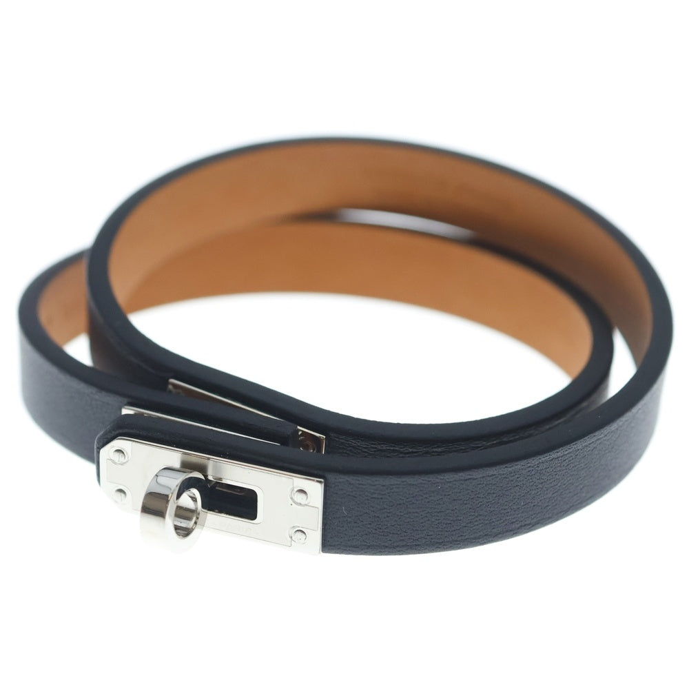 HERMES(エルメス) ミニケリー ドゥブルトゥール W刻印 ブラック レディース