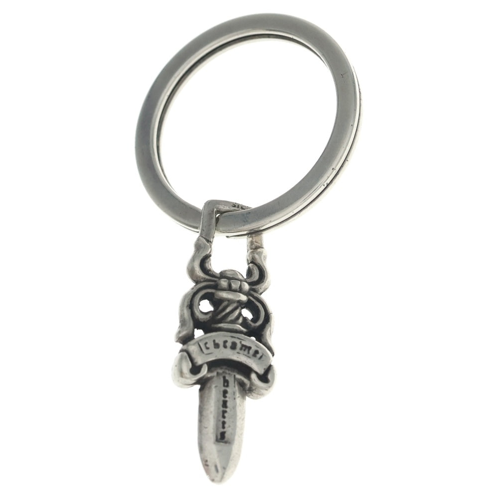 CHROME HEARTS(クロムハーツ) RNG&No5 DGGR #5ダガー キーリング シルバー