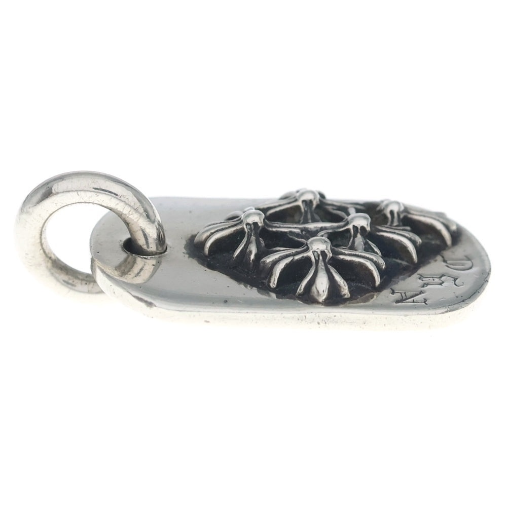 CHROME HEARTS(クロムハーツ) RAISED DOGTAG レイズドドッグタグ NYC限定 ネックレストップ シルバー