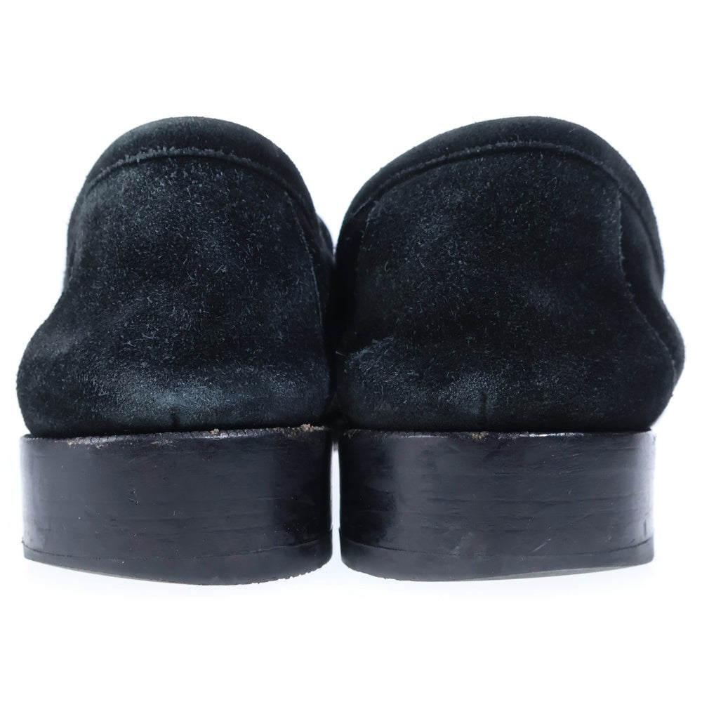 SAINT LAURENT PARIS(サンローランパリ) スウェード ローファー ブラック