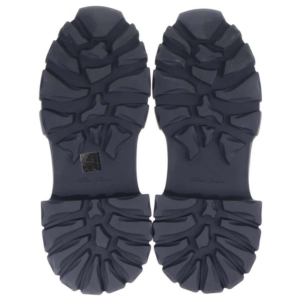 Rick Owens(リックオウエンス) BEATLE BOZO TRACTOR サイドゴアトラクターブーツ ブラック