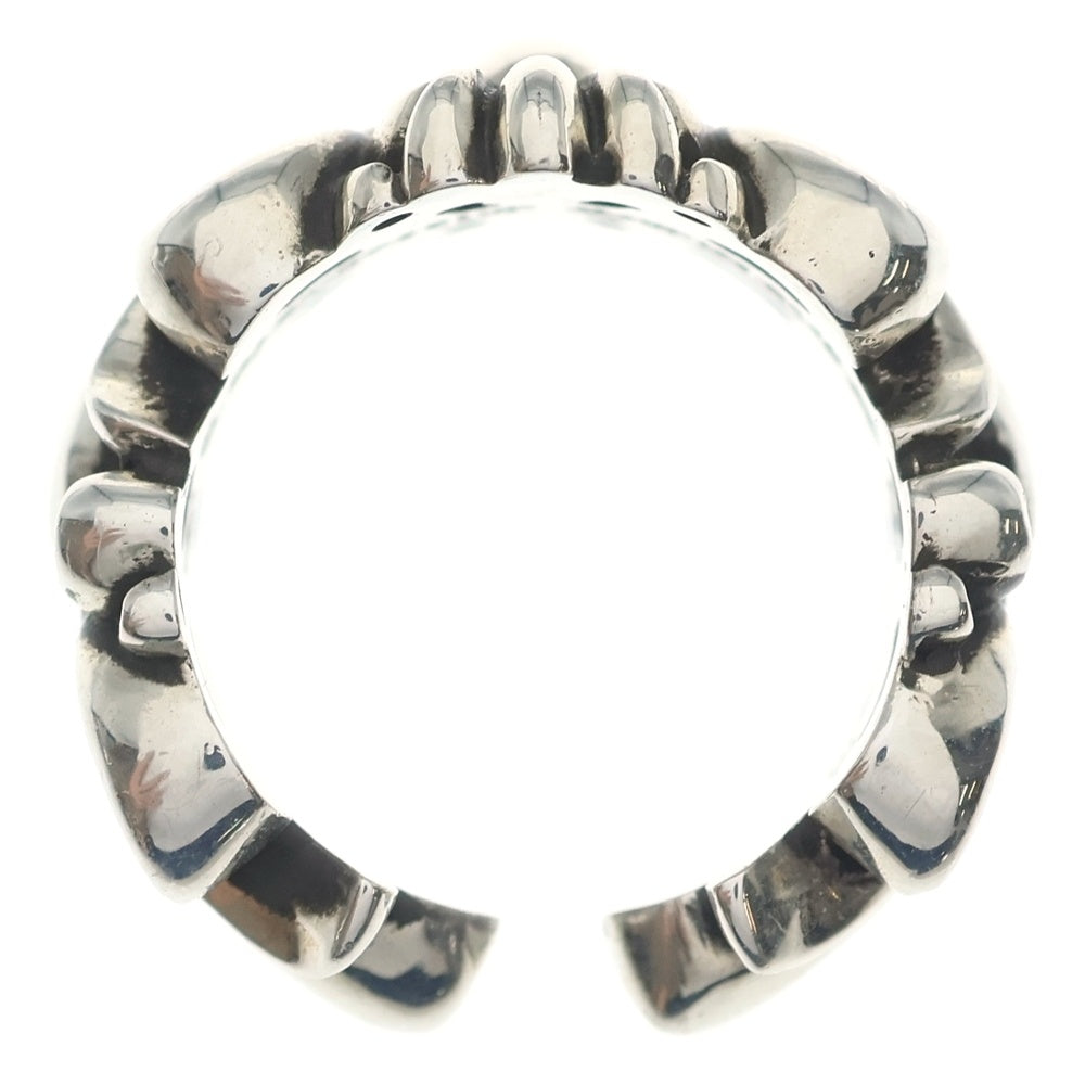 CHROME HEARTS(クロムハーツ) DBL FLRL CRS ダブルフローラルクロス リング シルバー BCA390