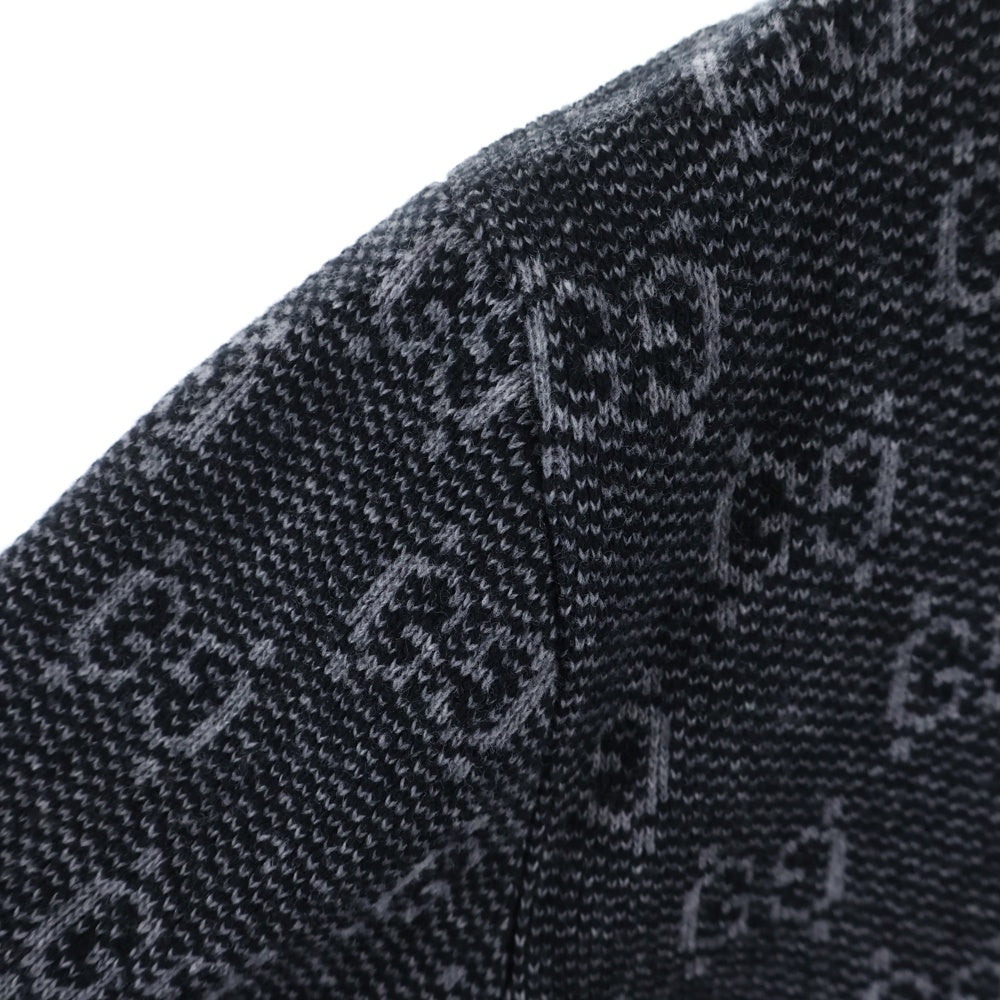 GUCCI(グッチ) GGウールジャカードセーター ニット ブラック 761549 XKDK5