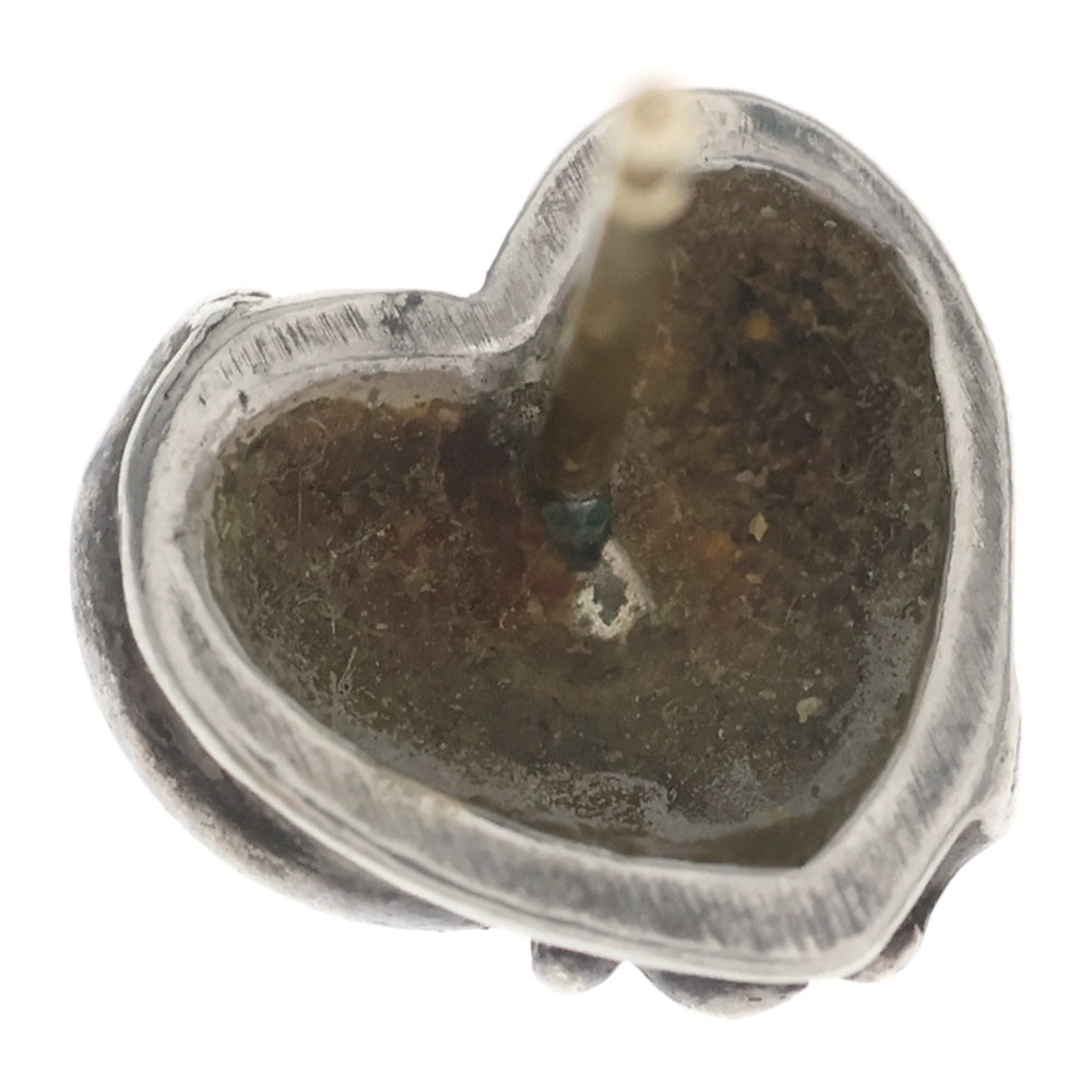 CHROME HEARTS(クロムハーツ) STUD HEART ハート スタッドピアス シルバー BCA112