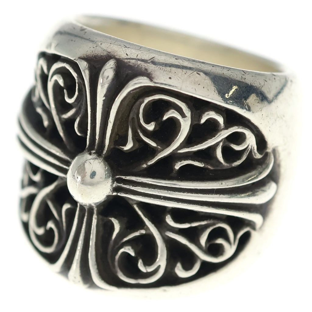 CHROME HEARTS(クロムハーツ) CLASSIC OVAL クラシックオーバルクロス リング シルバー BCA340