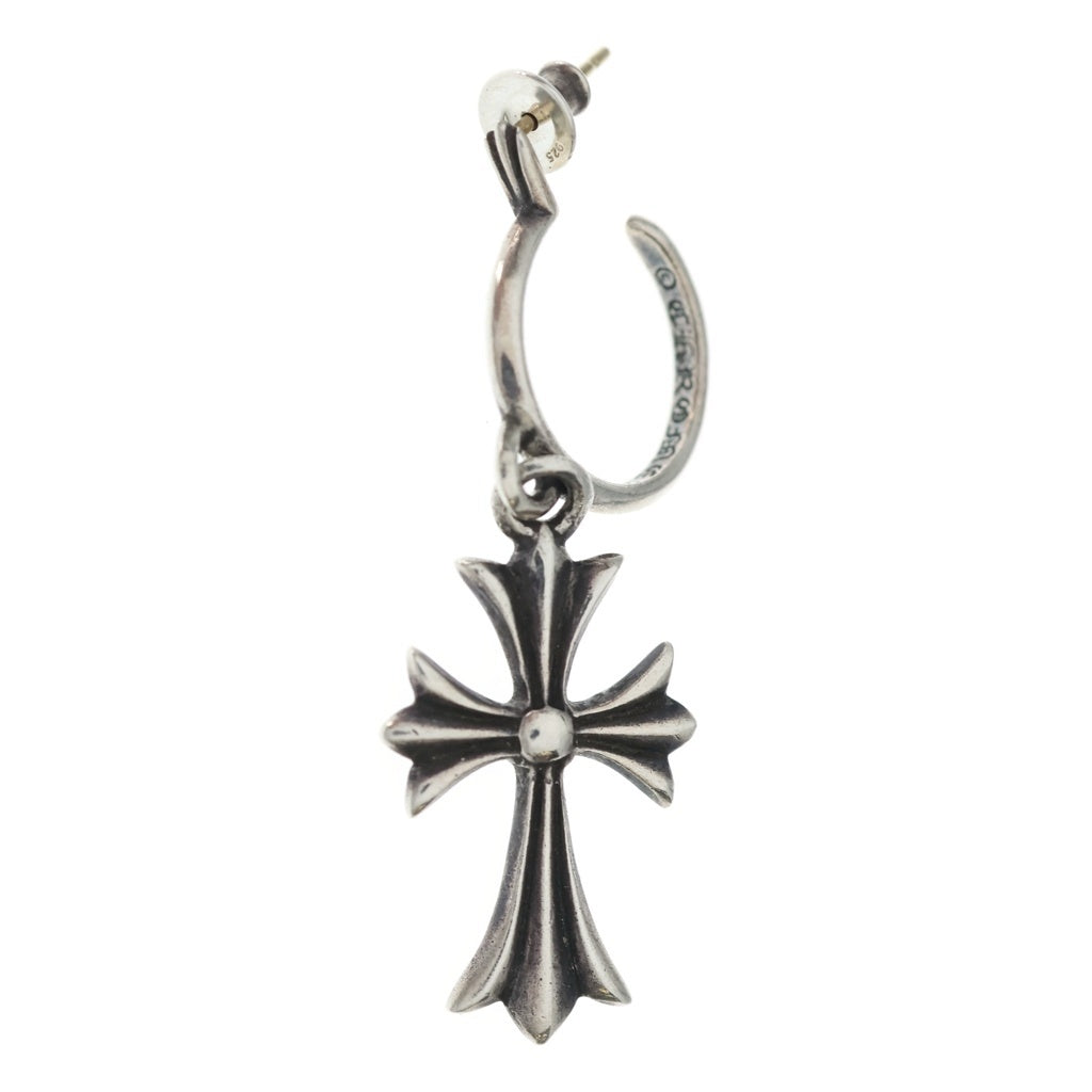 CHROME HEARTS(クロムハーツ) TINY CH CROSS タイニーCHクロス フープピアス シルバー BCA115