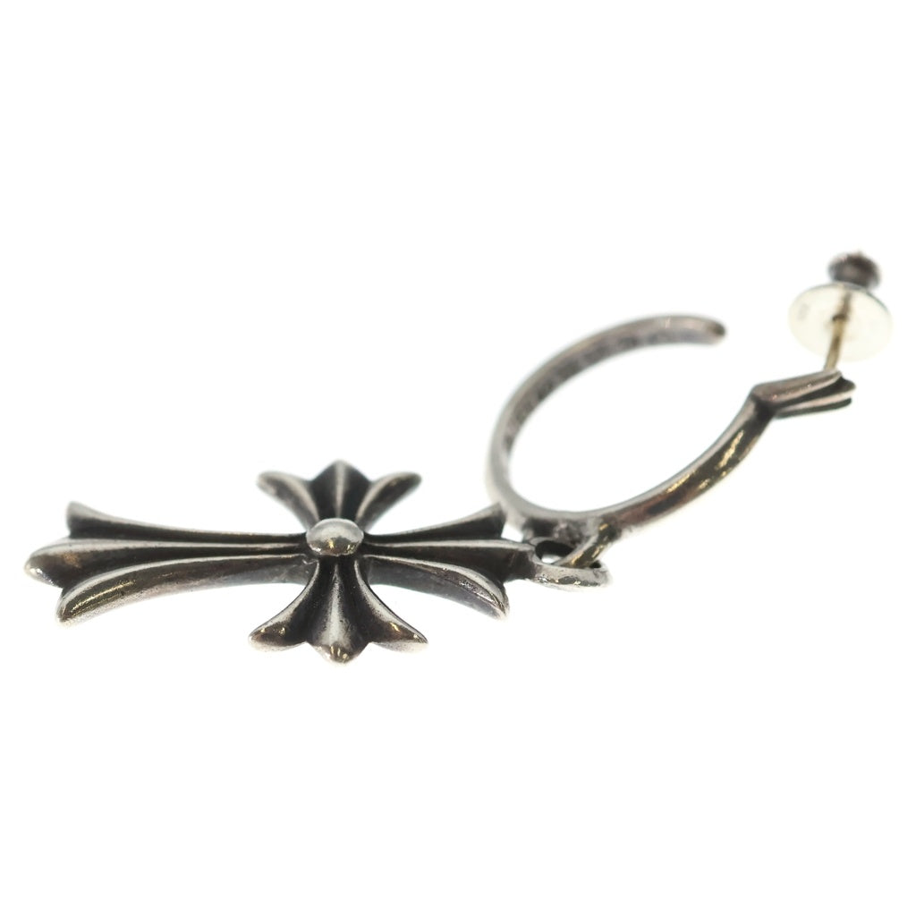 CHROME HEARTS(クロムハーツ) TINY CH CROSS タイニーCHクロス フープピアス シルバー BCA115