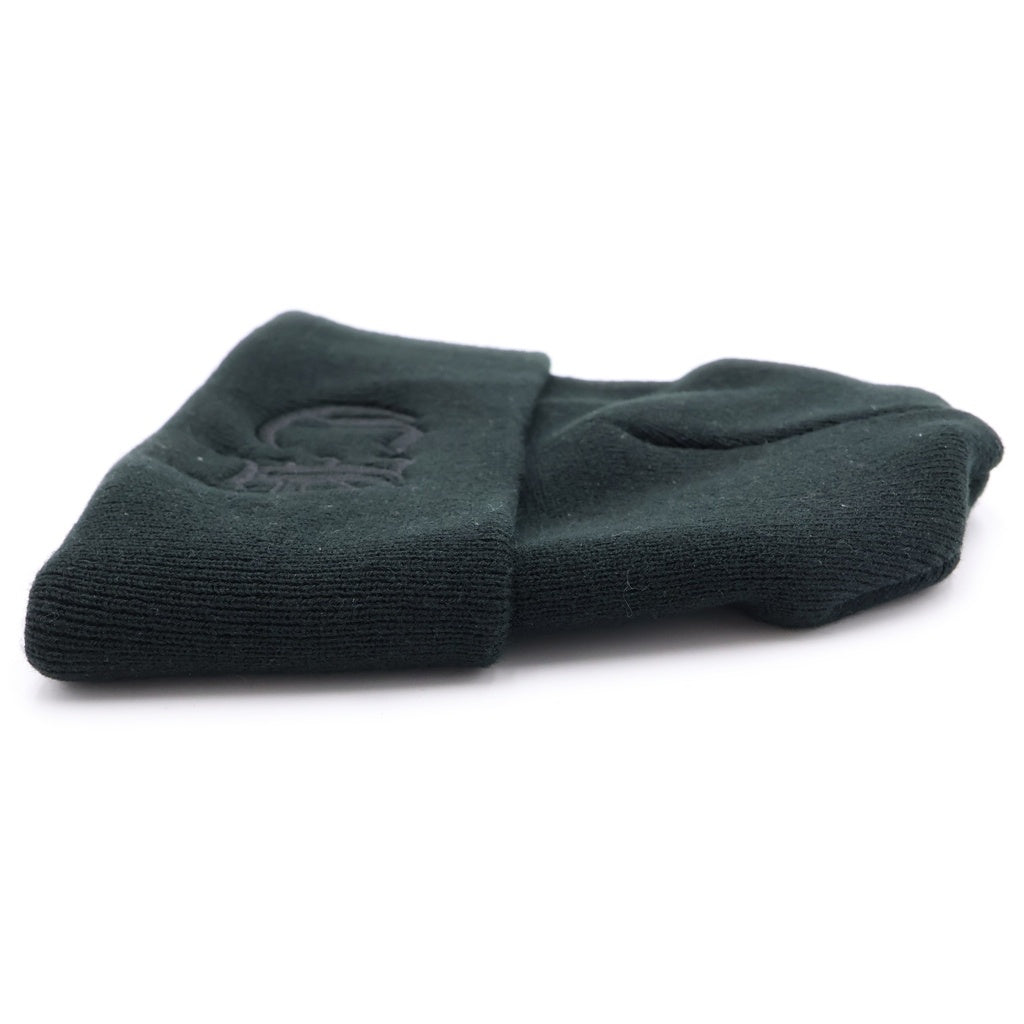 CHROME HEARTS(クロムハーツ) CH Logo Embroidery Acrylic Beanie CHロゴ刺繍ビーニー ニット帽 ブラック