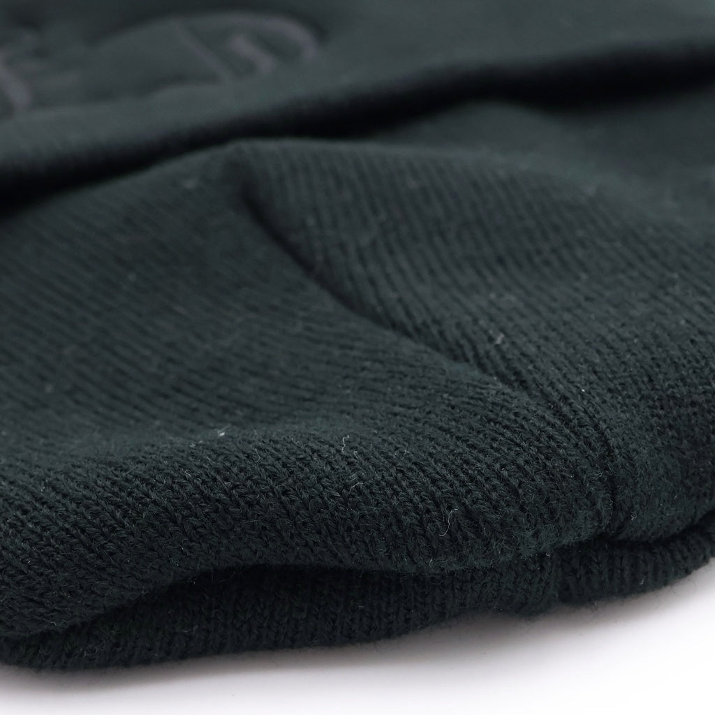 CHROME HEARTS(クロムハーツ) CH Logo Embroidery Acrylic Beanie CHロゴ刺繍ビーニー ニット帽 ブラック