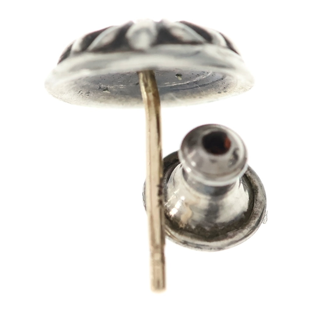 CHROME HEARTS(クロムハーツ) STUD CRSBLL DIA クロスボールスタッド 1ダイヤ ピアス シルバー