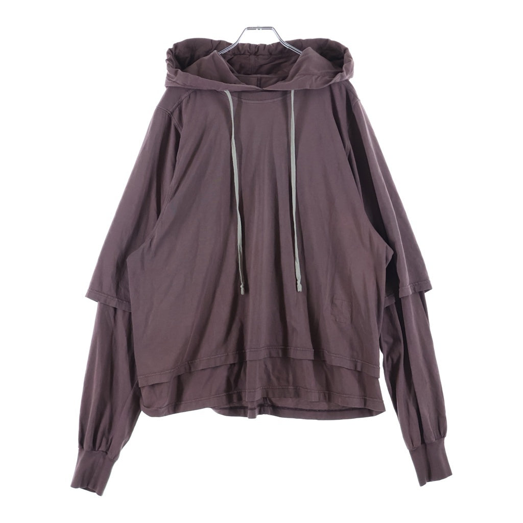 DRKSHDW(ダークシャドウ) Hustler Hoodie レイヤードパーカー