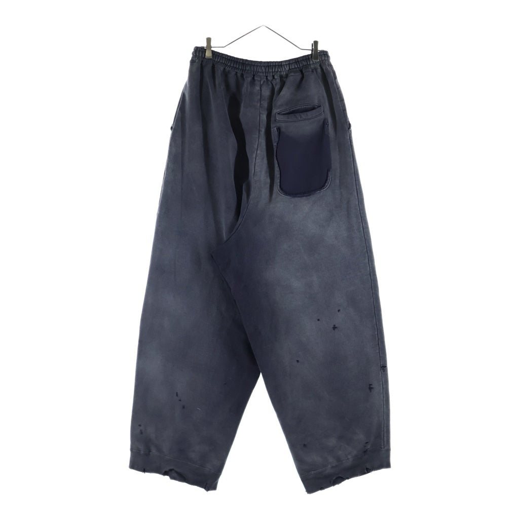 MAISON MIHARAYASUHIRO(メゾンミハラヤスヒロ) 25AW SUN FADED PANTS サン フェイディッド スウェットパンツ ブラック