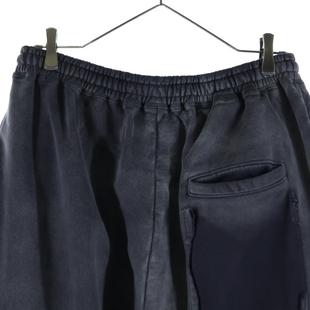 MAISON MIHARAYASUHIRO(メゾンミハラヤスヒロ) 25AW SUN FADED PANTS サン フェイディッド スウェットパンツ ブラック