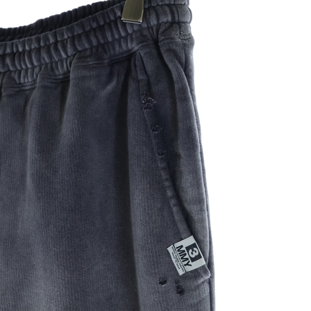 MAISON MIHARAYASUHIRO(メゾンミハラヤスヒロ) 25AW SUN FADED PANTS サン フェイディッド スウェットパンツ ブラック