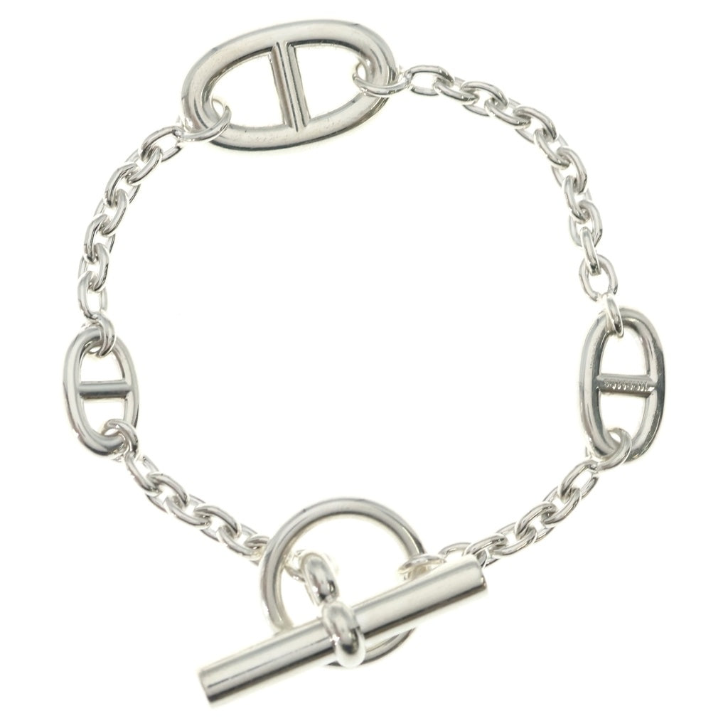 HERMES(エルメス) LG Chaine d'Ancre シェーヌダンクル ファランドール チェーン ブレスレット シルバー