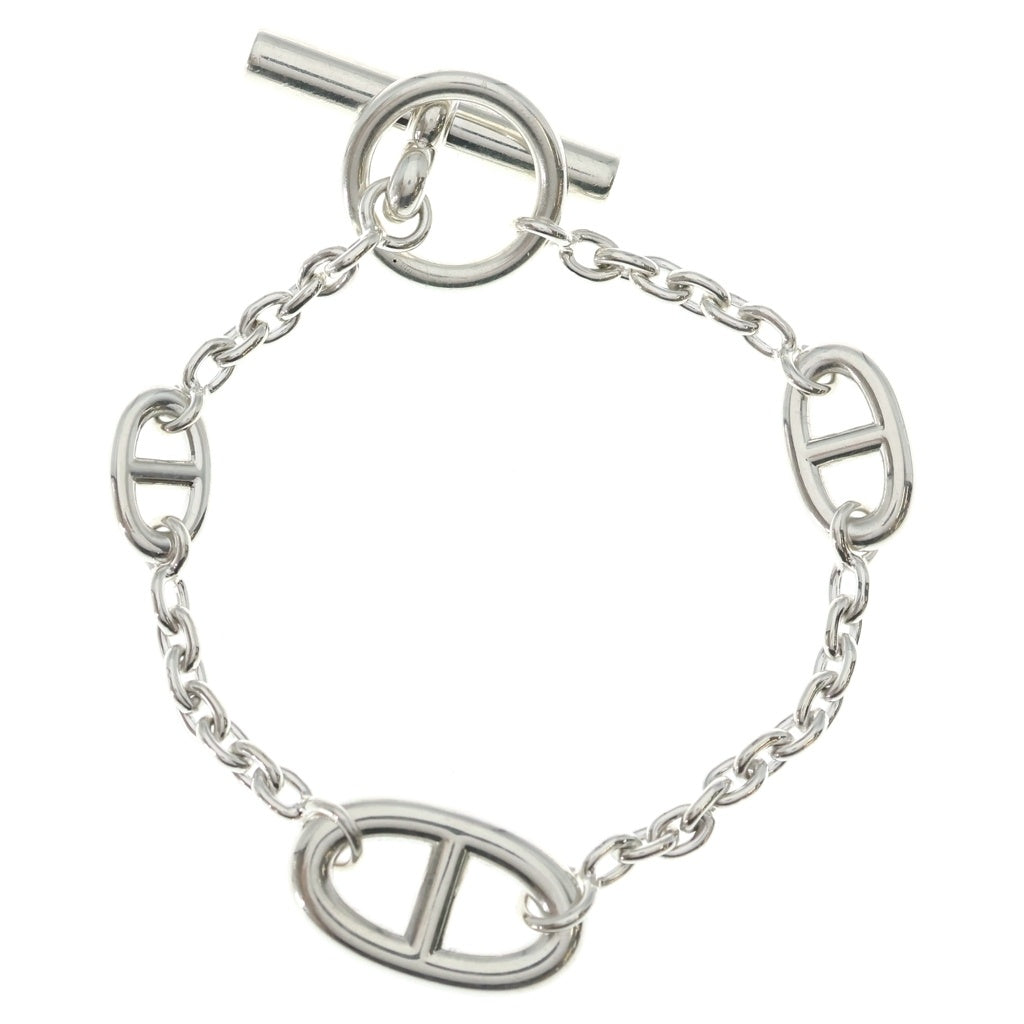HERMES(エルメス) LG Chaine d'Ancre シェーヌダンクル ファランドール チェーン ブレスレット シルバー