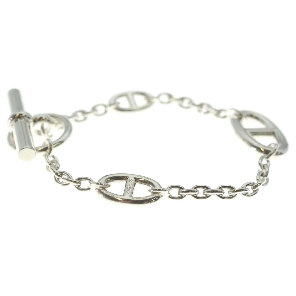 HERMES(エルメス) LG Chaine d'Ancre シェーヌダンクル ファランドール チェーン ブレスレット シルバー