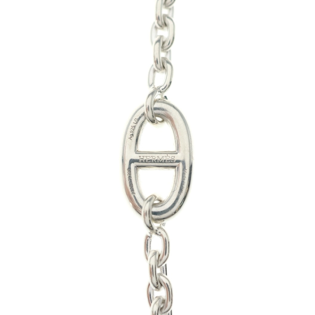 HERMES(エルメス) LG Chaine d'Ancre シェーヌダンクル ファランドール チェーン ブレスレット シルバー