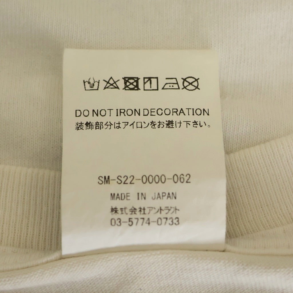 SAINT MICHAEL(セントマイケル) HOLY STATE TEEプリントTシャツ 半袖カットソー ホワイト SM-S22-0000-062