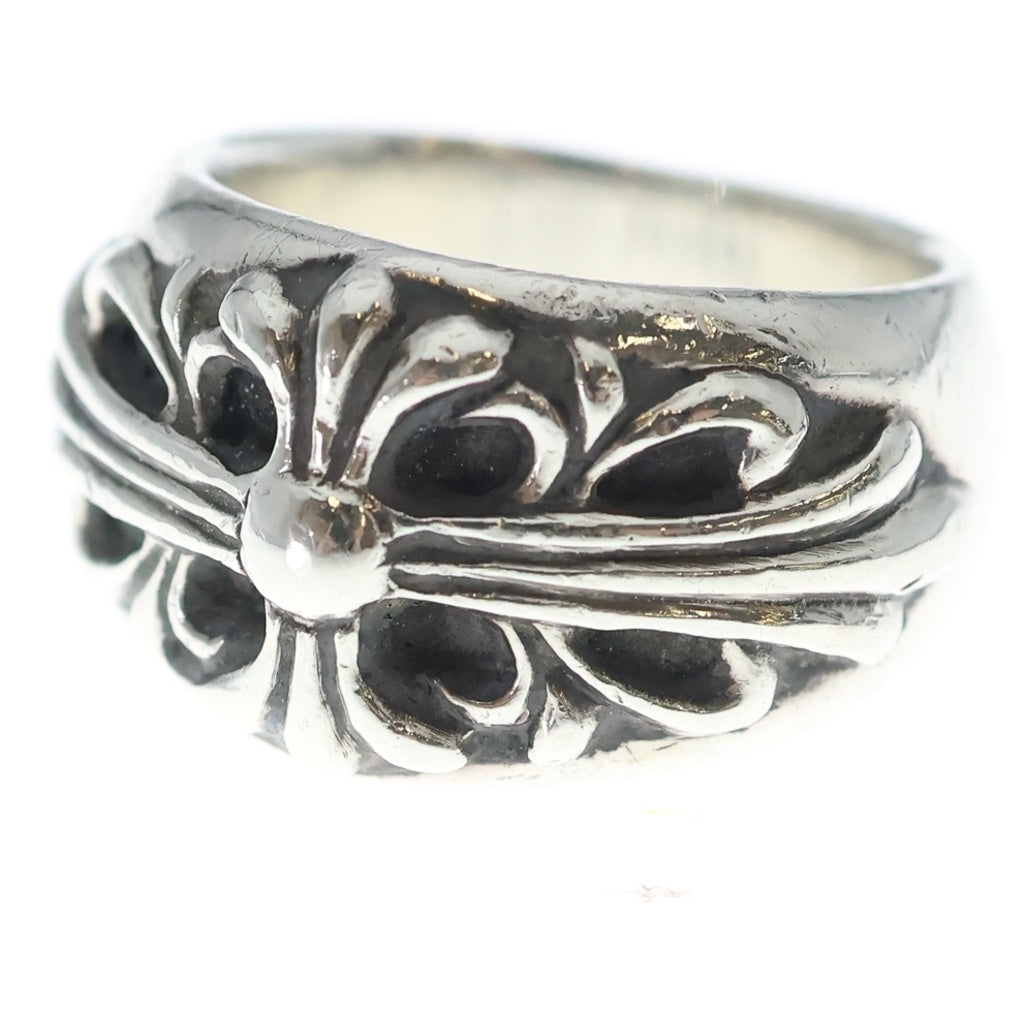 CHROME HEARTS(クロムハーツ) FLRL CRS フローラルクロス リング シルバー BCA346