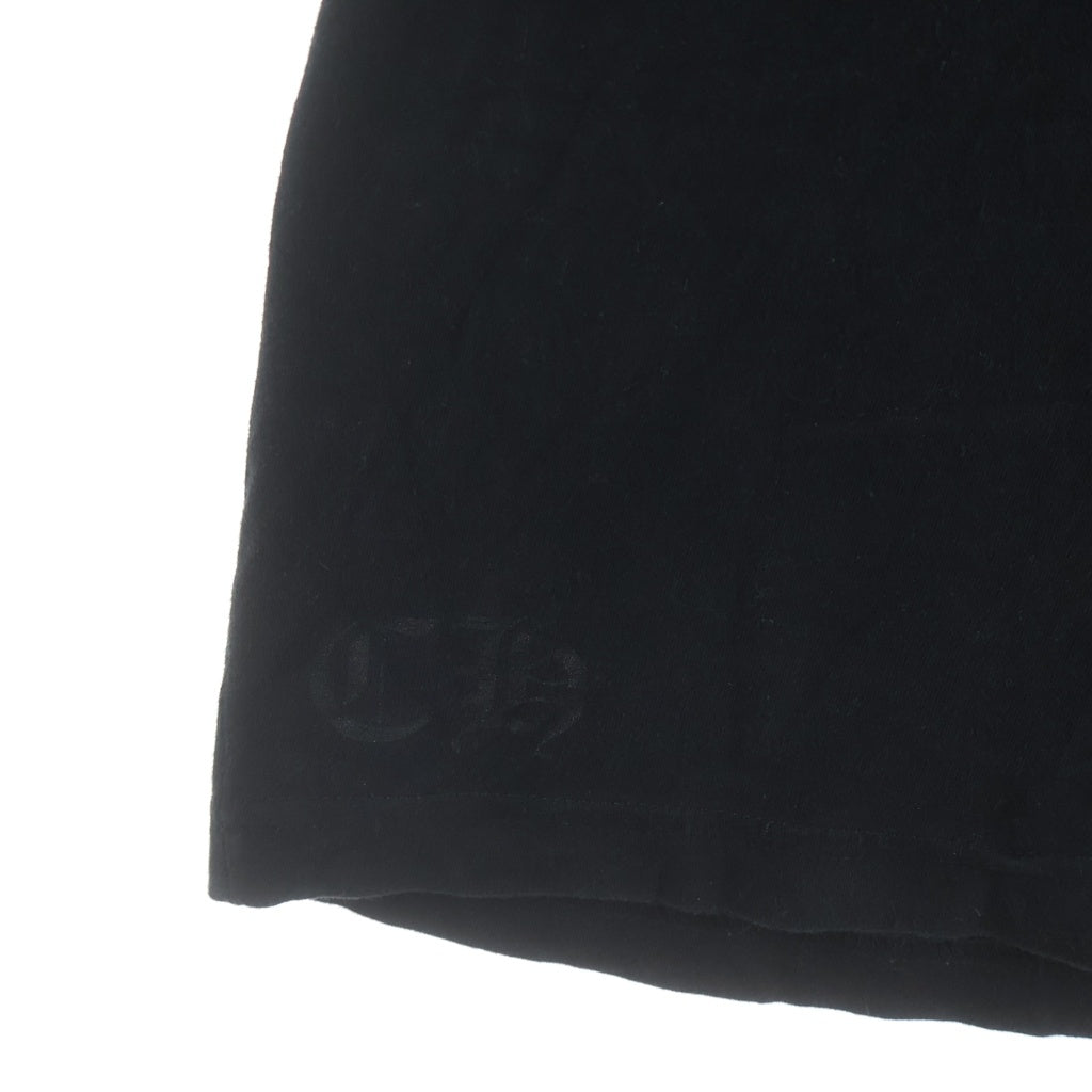 CHROME HEARTS(クロムハーツ) CH T-SHRT 1 バック英字プリントTシャツ 半袖カットソー ブラック
