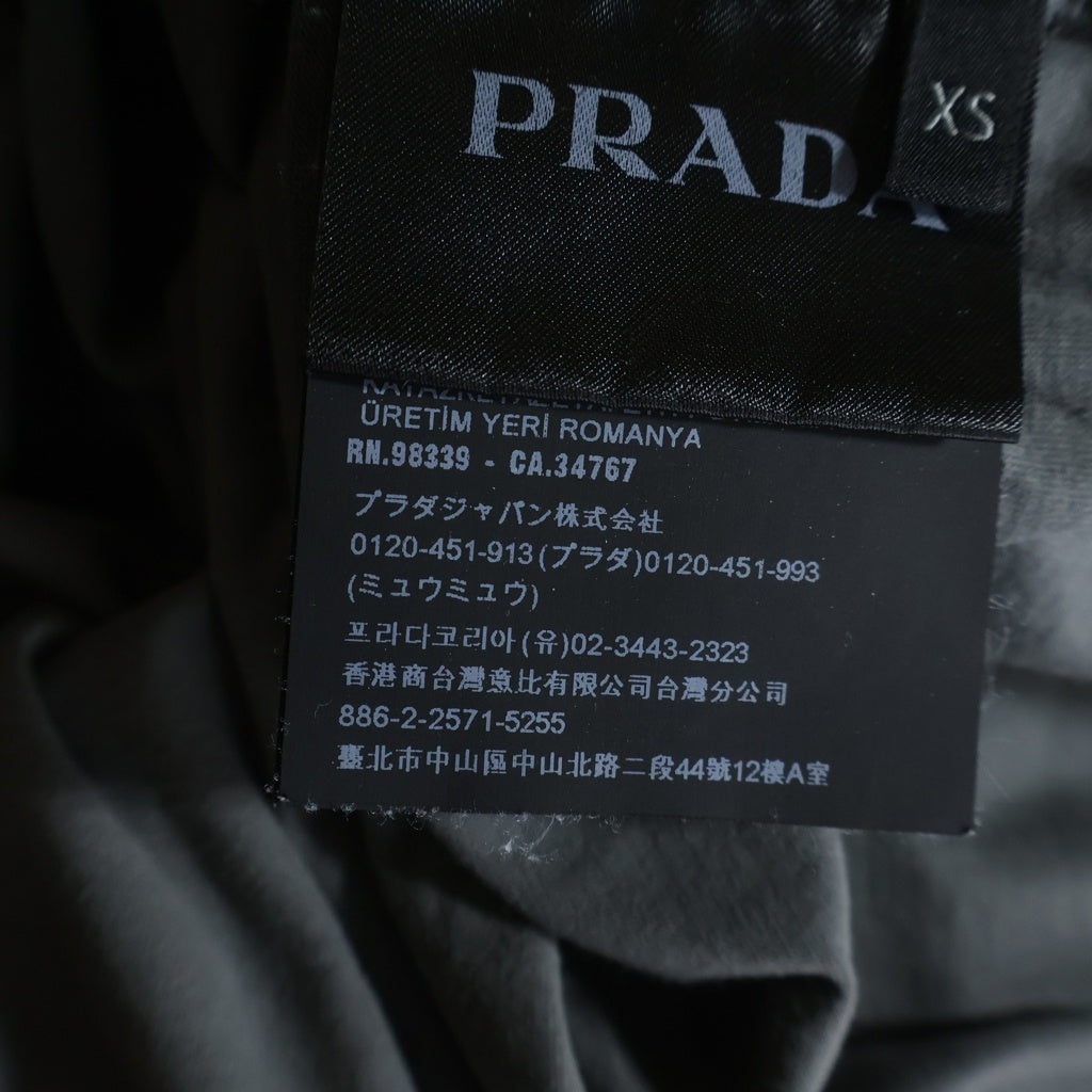 PRADA(プラダ) トライアングルロゴポケット 半袖Tシャツ グレー UJN677 S202