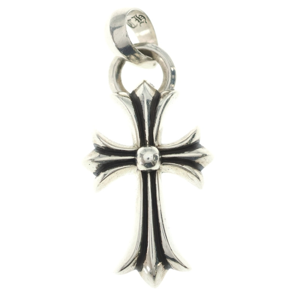 CHROME HEARTS(クロムハーツ) CH CRS SML W/BALE Wベイル スモールCHクロス ペンダントトップ シルバー BCA218
