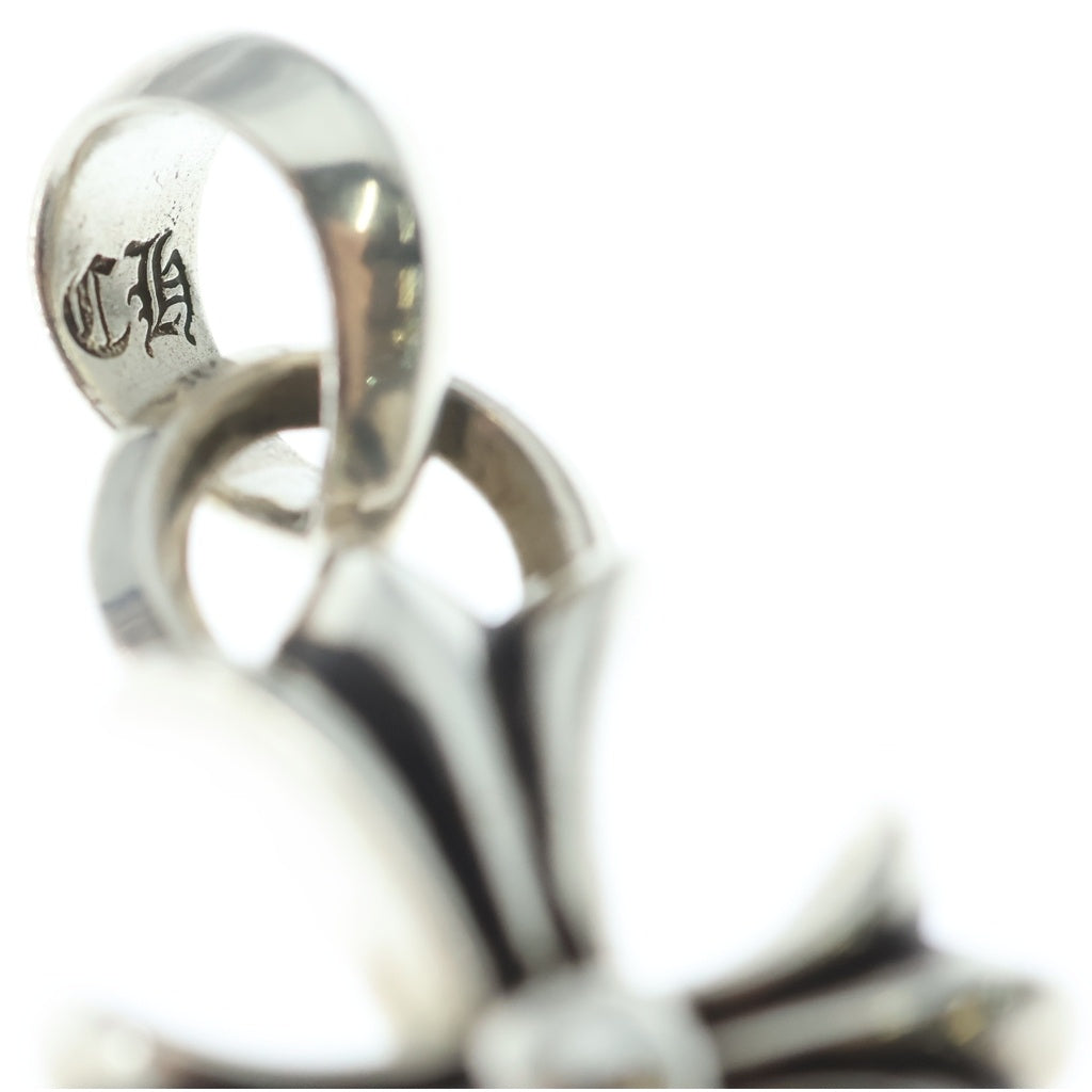 CHROME HEARTS(クロムハーツ) CH CRS SML W/BALE Wベイル スモールCHクロス ペンダントトップ シルバー BCA218