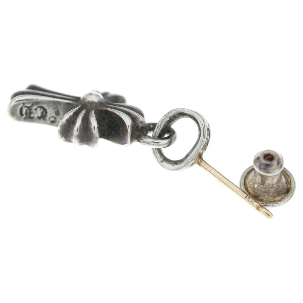 CHROME HEARTS(クロムハーツ) BBY F PPRCHN ベイビーファットクロス ドロップピアス シルバー BCA090