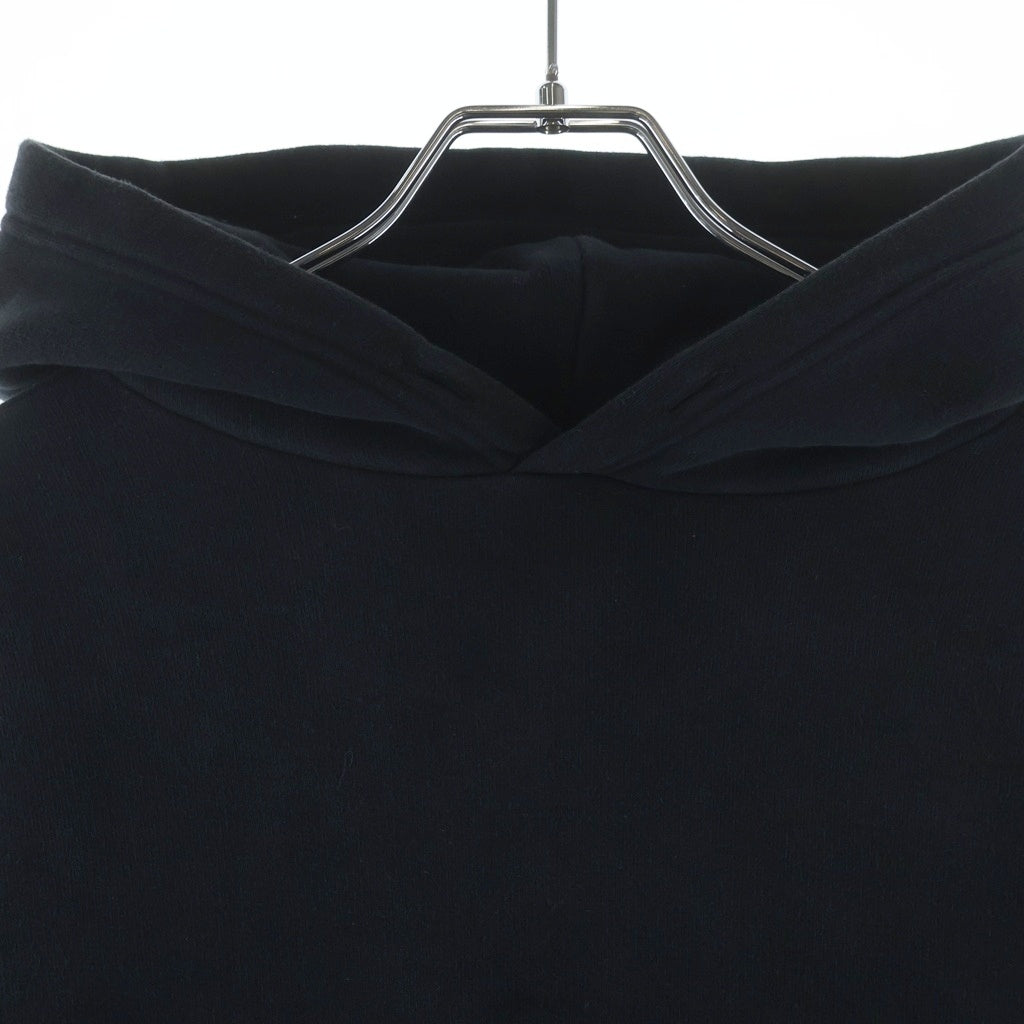 BALENCIAGA(バレンシアガ) Sacre Coeur Notre Dame HOODIE 641529 TJVE5 ロゴプリントプルオーバーパーカー フーディー ブラック