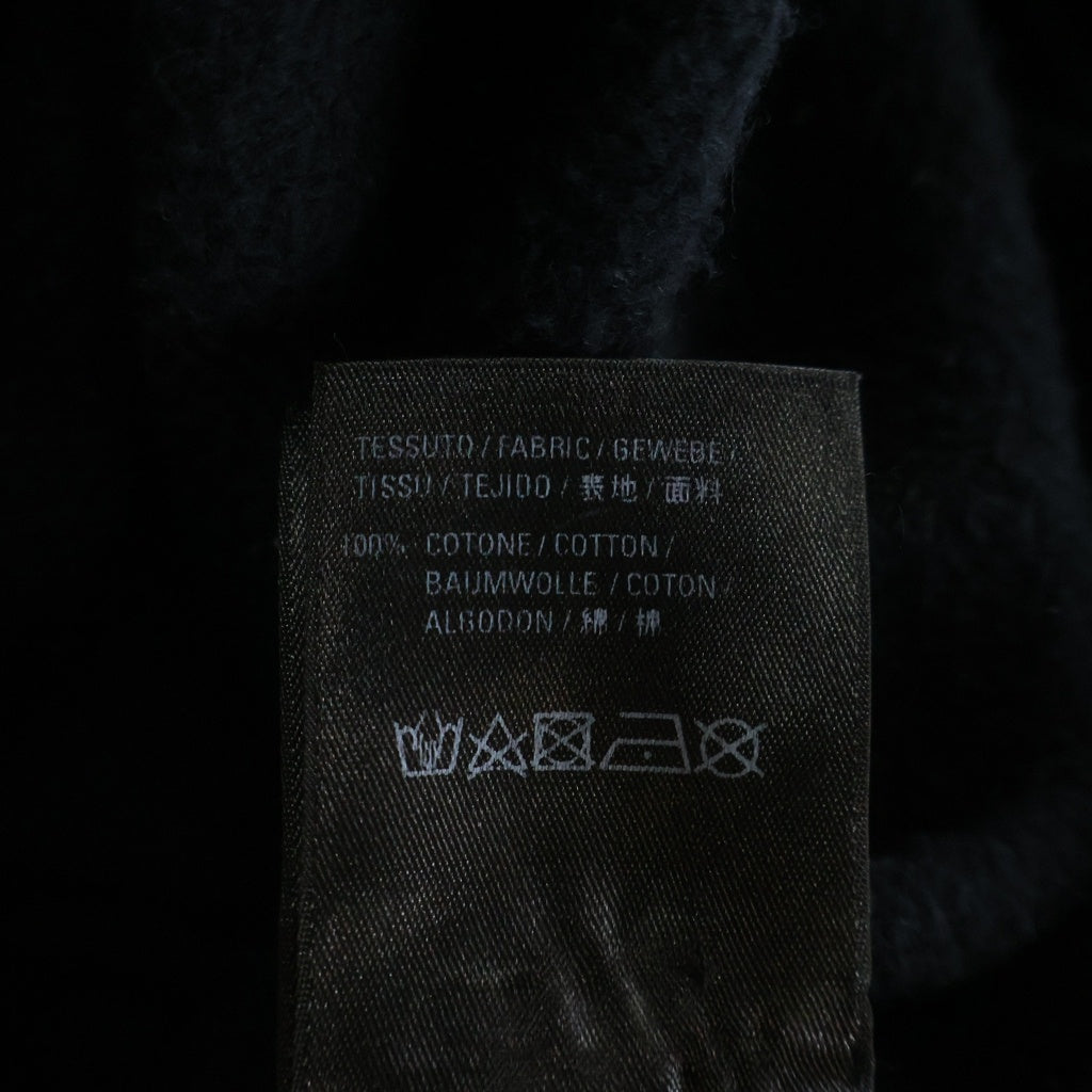 BALENCIAGA(バレンシアガ) Sacre Coeur Notre Dame HOODIE 641529 TJVE5 ロゴプリントプルオーバーパーカー フーディー ブラック