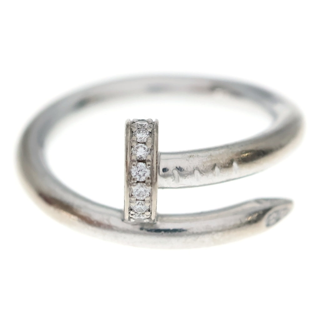 Cartier(カルティエ) K18WG ジュストアンクル スモール ダイヤ リング 