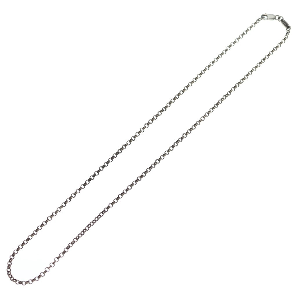 CHROME HEARTS(クロムハーツ) NECKCHAIN R16 ロールチェーンネックレス 16inch シルバー BCA082 レディース