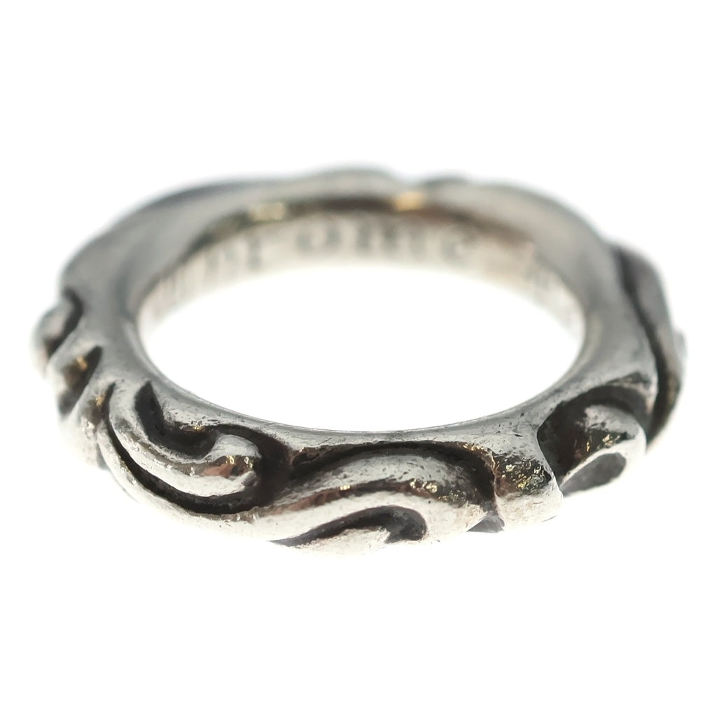 CHROME HEARTS(クロムハーツ) SCRL BAND スクロールバンド リング シルバー BCA35 レディース