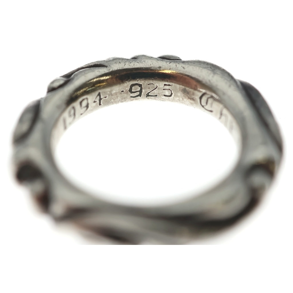 CHROME HEARTS(クロムハーツ) SCRL BAND スクロールバンド リング シルバー BCA35 レディース