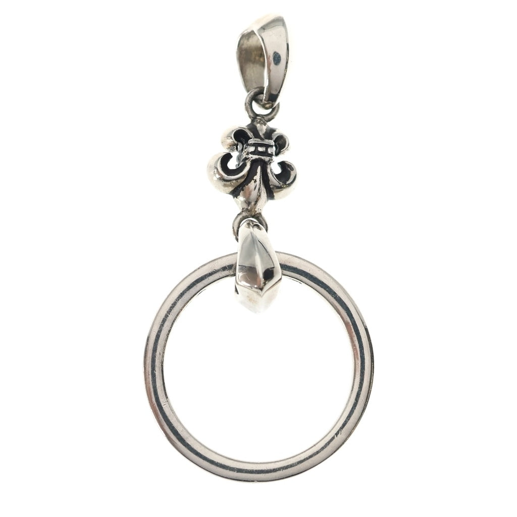 CHROME HEARTS(クロムハーツ) EWLP NTFL アイウェアループ NTFLフレアモチーフ ネックレストップ シルバー