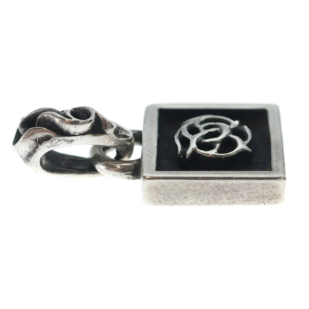 CHROME HEARTS(クロムハーツ) FRAMED FLRL フレームド フローラル チャーム ペンダントトップ シルバー
