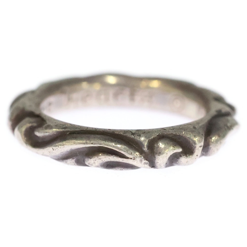 CHROME HEARTS(クロムハーツ) SCRL BAND スクロールバンド リング シルバー BCA351