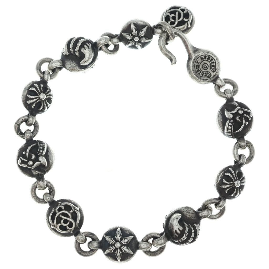 CHROME HEARTS(クロムハーツ) NO2 MULTI BALL #2マルチボールブレスレット シルバー BCA177