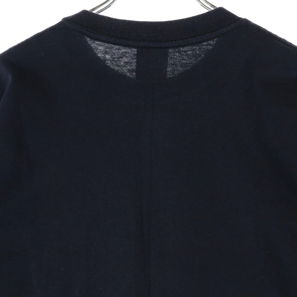 CHROME HEARTS(クロムハーツ) OLD Horseshoe Tee オールドモデル ホースシュー刺繍ポケット クルーネック半袖Tシャツカットソー ブラック