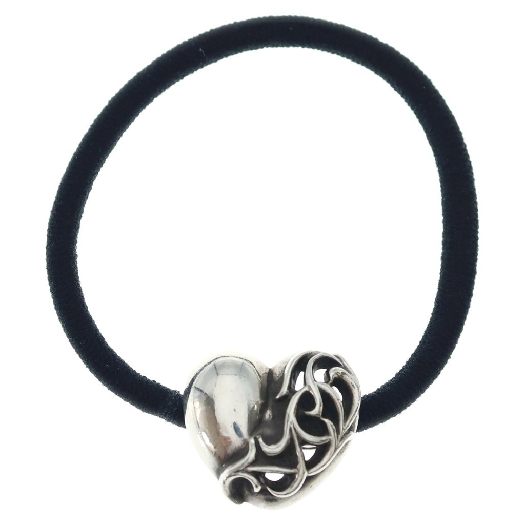 CHROME HEARTS(クロムハーツ) HAIRBAND ハートボール ヘアバンド ヘアゴムコンチョ シルバー