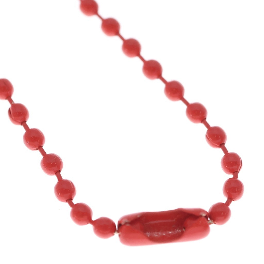 CHROME HEARTS(クロムハーツ) RUBBER BS FLUER BSフレア シリコンラバーネックレス ブラック